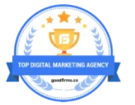GoodFirms Top Digital Marketing Agency badge