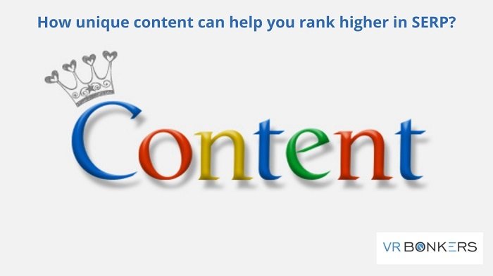 How unique content can help you rank higher in SERP?