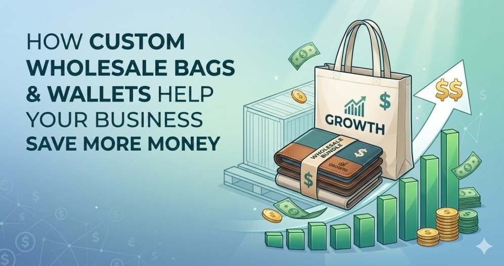 How Custom Wholesale Bags & Wallets Help Your Business Save More Money
